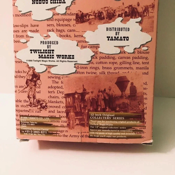 1999 Yamato  Co Bounty Hunter George Peace Maker Wild West 11 Inch Figure - Picture 14 of 16